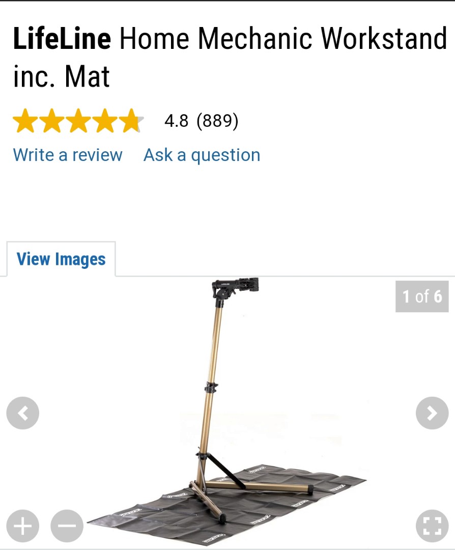 Lifeline home online mechanic workstand