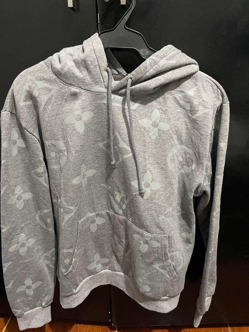 Louis vuitton grey unisex hoodie for men women luxury brand lv clothing  clothes outfit 332 hdlux in 2023