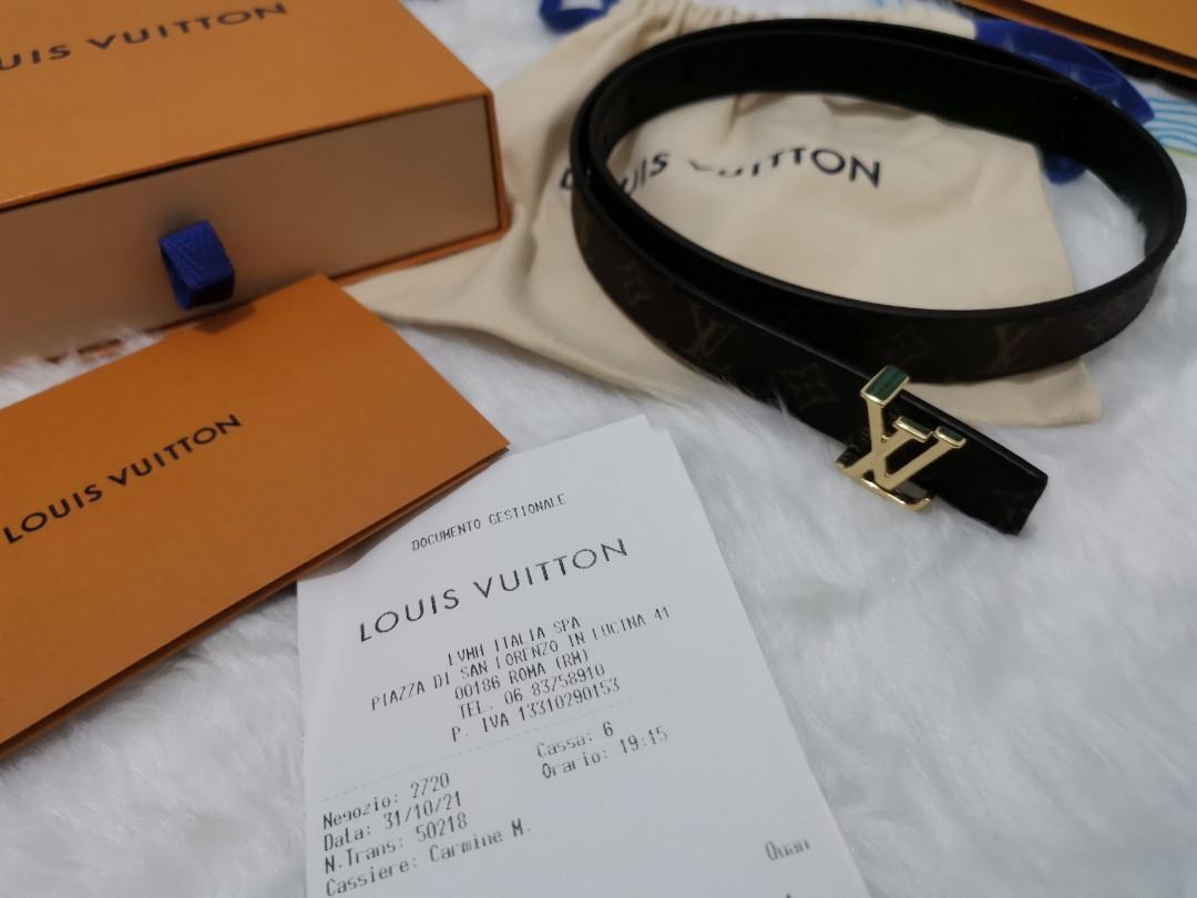 The Luxury Bargains - Louis Vuitton • Black and Tan reversible belt • Size  80cm/32inches • Brand new • Selling price: 570$🔸you can pay in 2 monthly  installments🔸free shipping in Nigeria #louisvuitton #