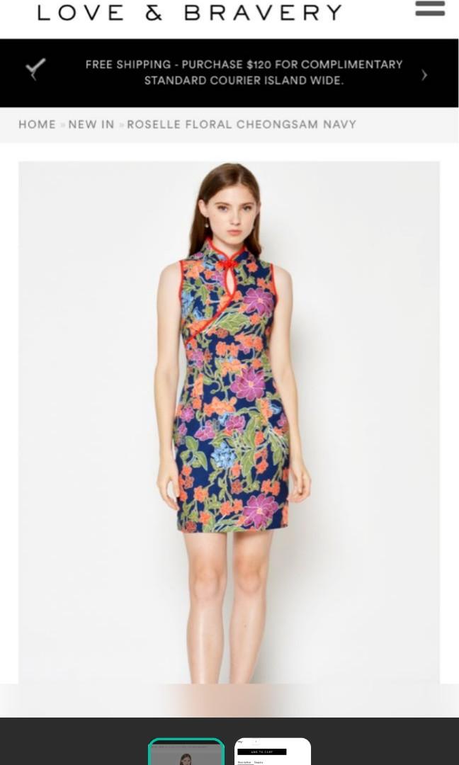 Love and bravery cheongsam Women s Fashion Dresses Sets Dresses on Carousell