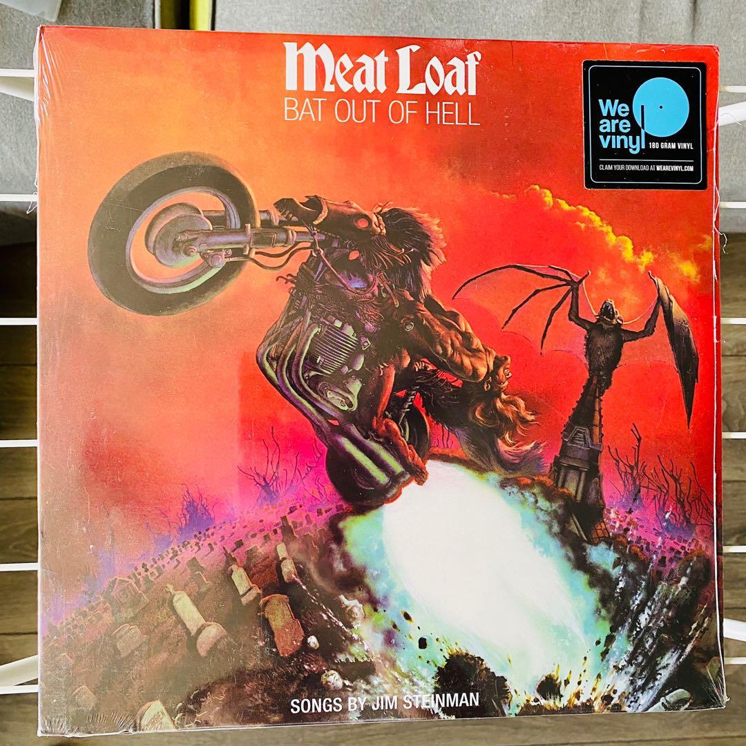 Meat Loaf Bat out of Hell vinyl record, Hobbies & Toys, Music & Media