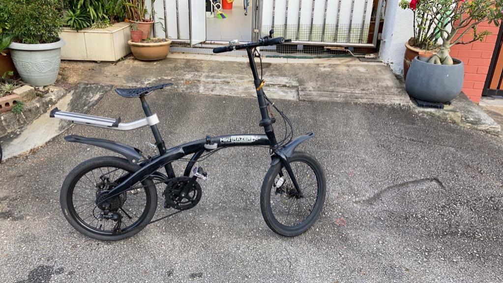 Mini razer foldable bike sale