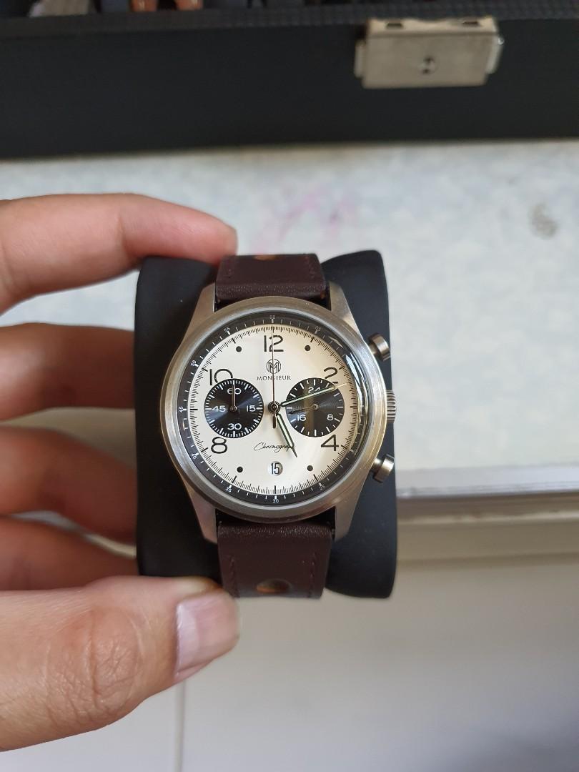 Monsieur Ranomo panda mecha quartz 
