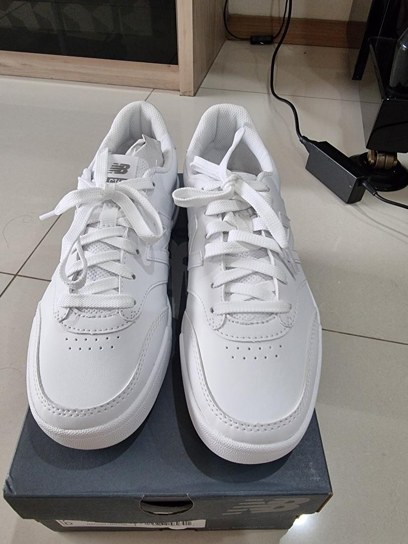 New balance white school shoes hotsell