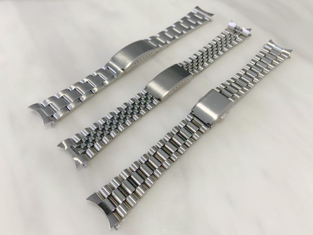 Stainless steel sales oyster bracelet
