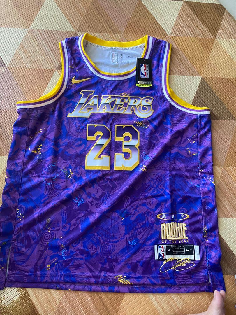 Nike Lakers LJ Basketball jersey XXL
