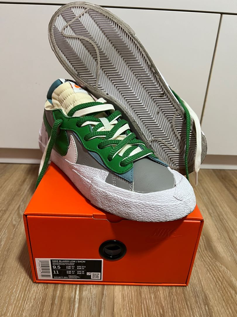 nike blazer mint green