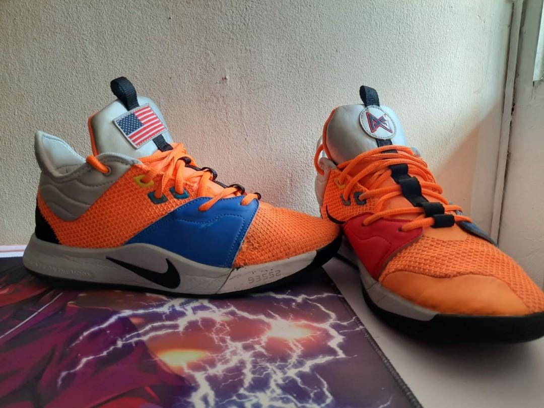 Nike PG 3 x nasa shoe Men s Fashion Footwear Sneakers on Carousell