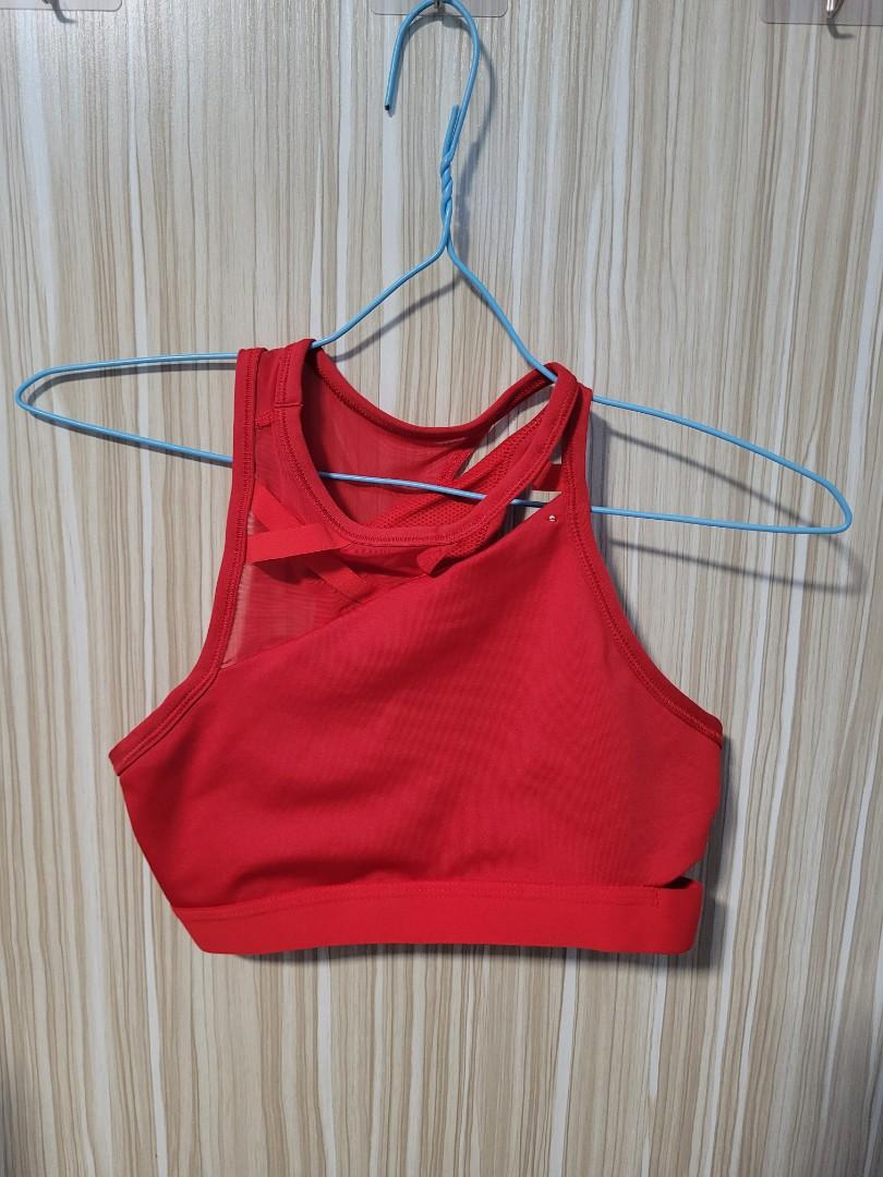 Nike rebel slash bra top