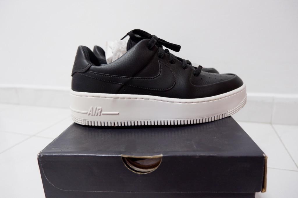 Nike af1 clearance sage black