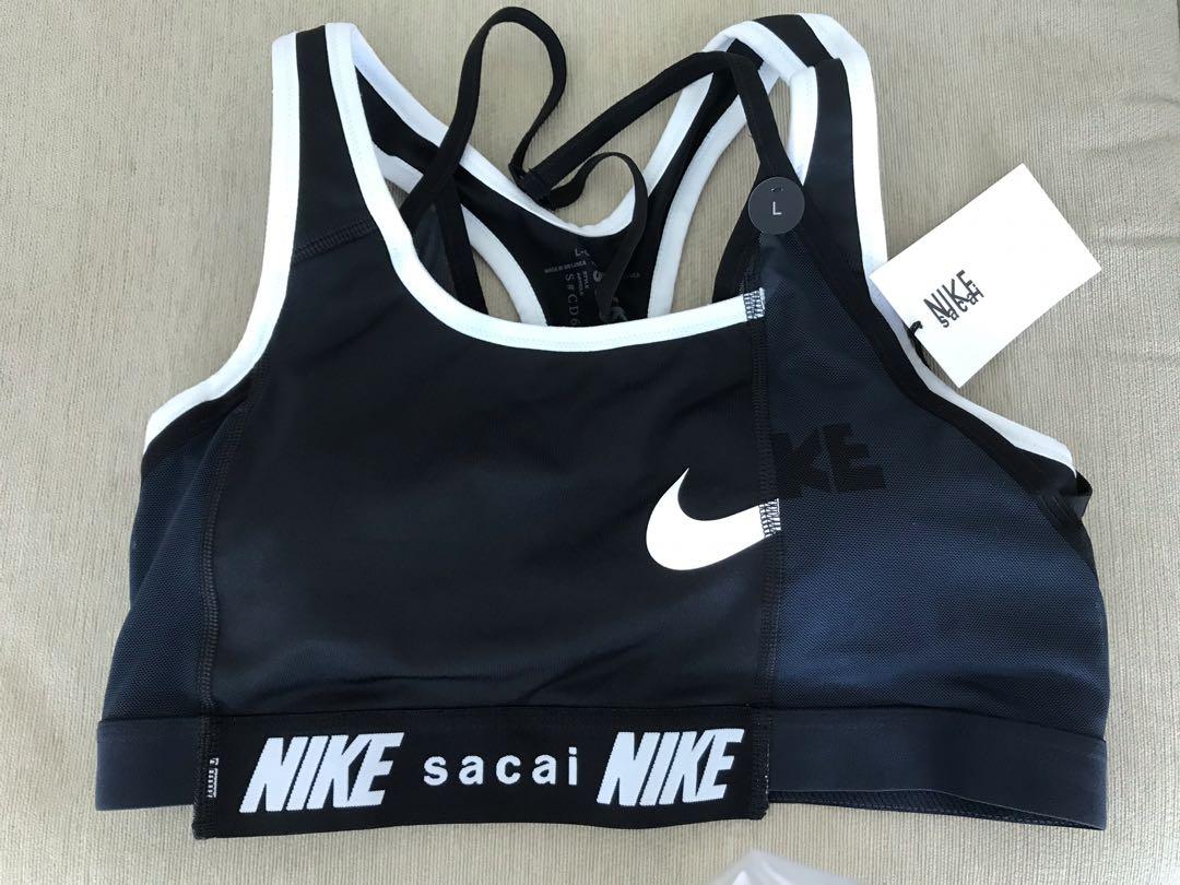 nike sacai sports bra