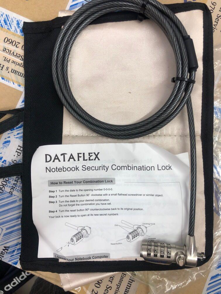 Notebook Security Combination Lock, Computers & Tech, Parts ...