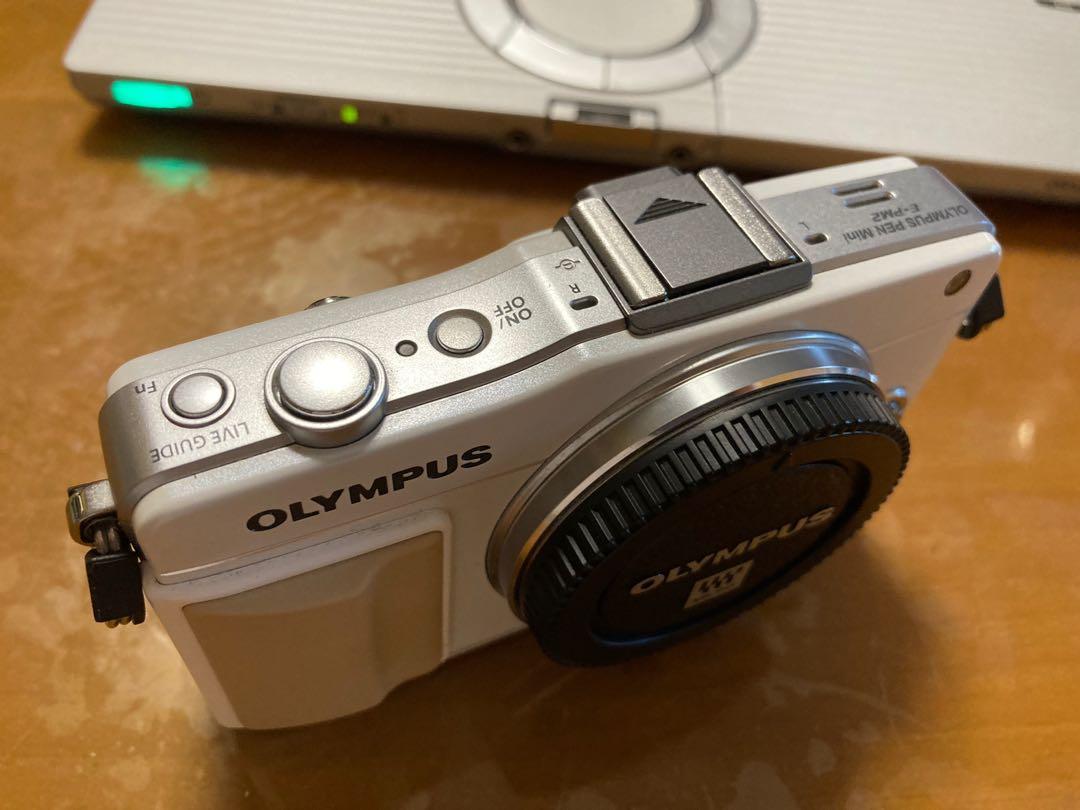 Olympus PEN Mini E-PM2 單機跟2電, 攝影器材, 相機- Carousell