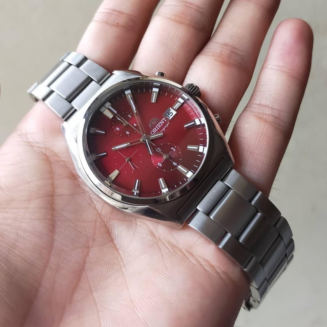 ORIENT 腕時計 レッド TT10-CO-B CA ORIENT 腕時計 レッド TT10-CO-B CA Yahoo!オークション -「tt