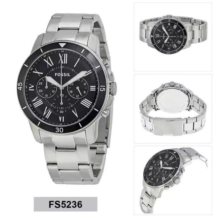 Fossil Watch Silver Men Fs5236 
