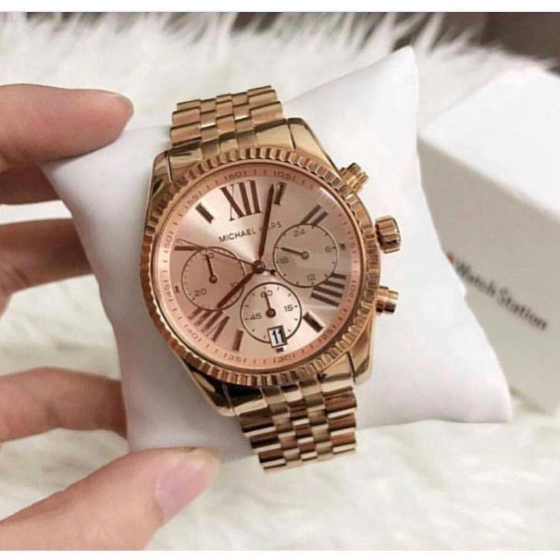 Model Mk5569 Michael Kors Mk5569 Rose Gold Original 100