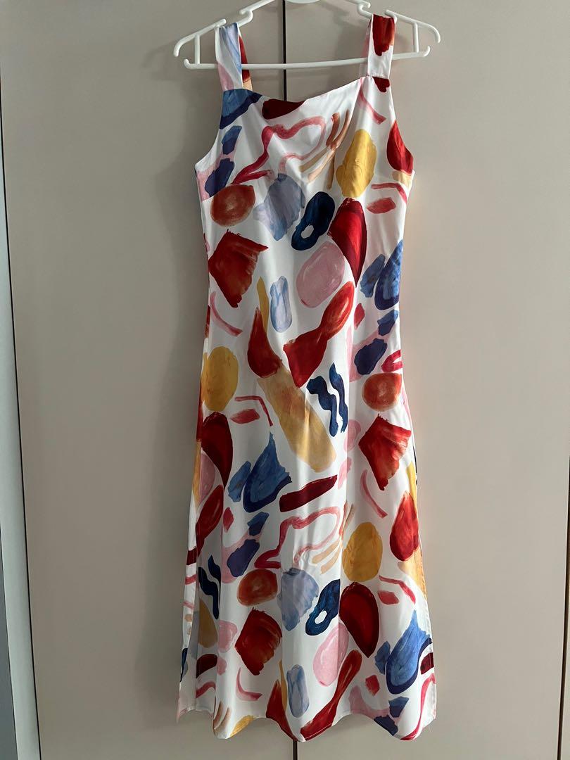 Paintbrush Dress, Women's Fashion, Dresses & Sets, Dresses on Carousell