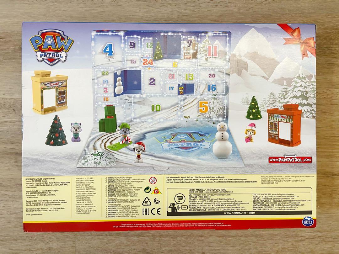 Paw Patrol Advent Calendar, 興趣及遊戲, 玩具 & 遊戲類 Carousell