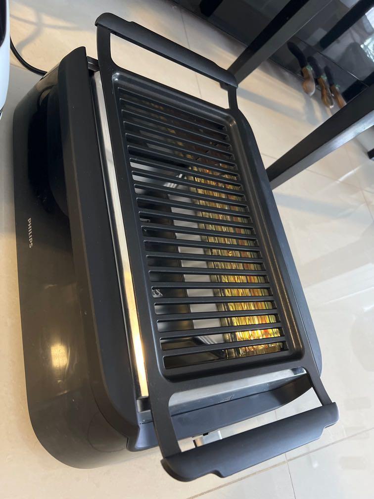 Philips smokeless indoor grill (Rarely used), TV & Home Appliances
