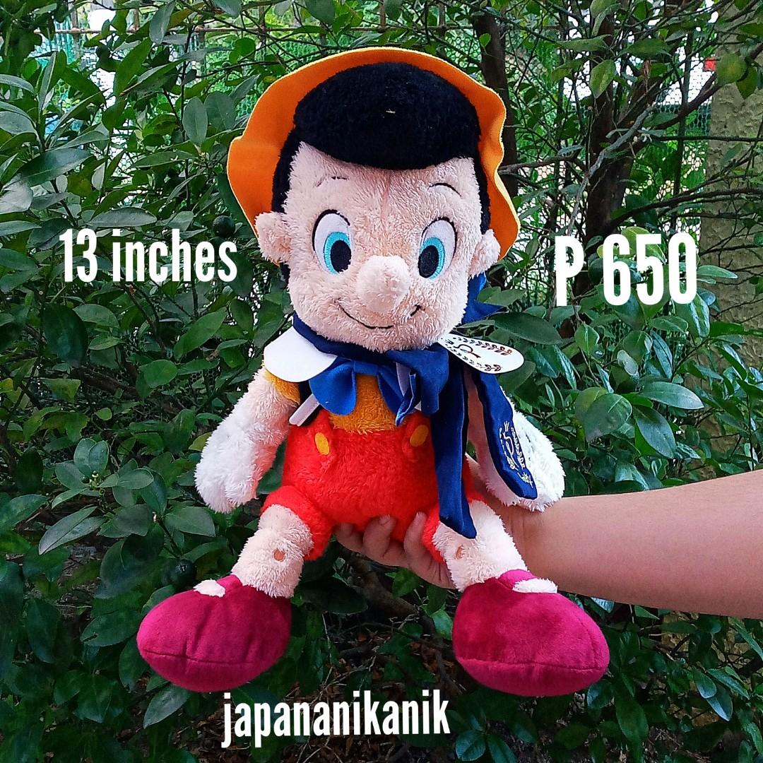 Pinocchio plush doll hot sale
