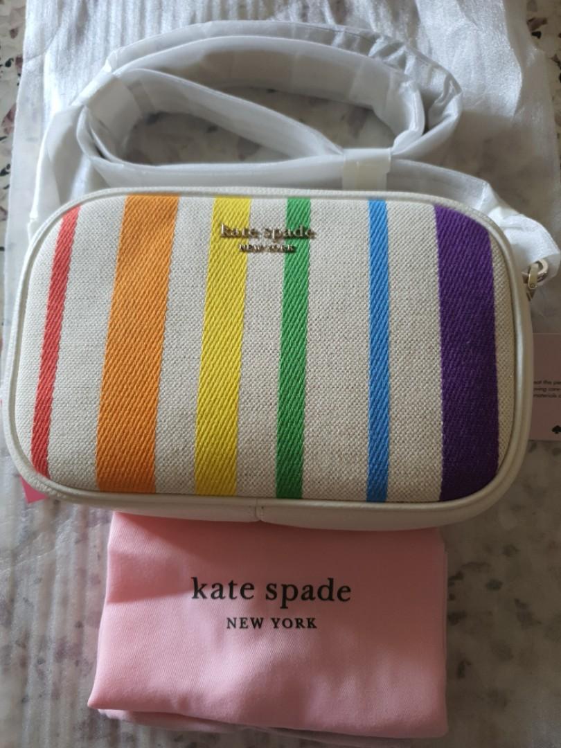Kate spade rainbow camera bag online