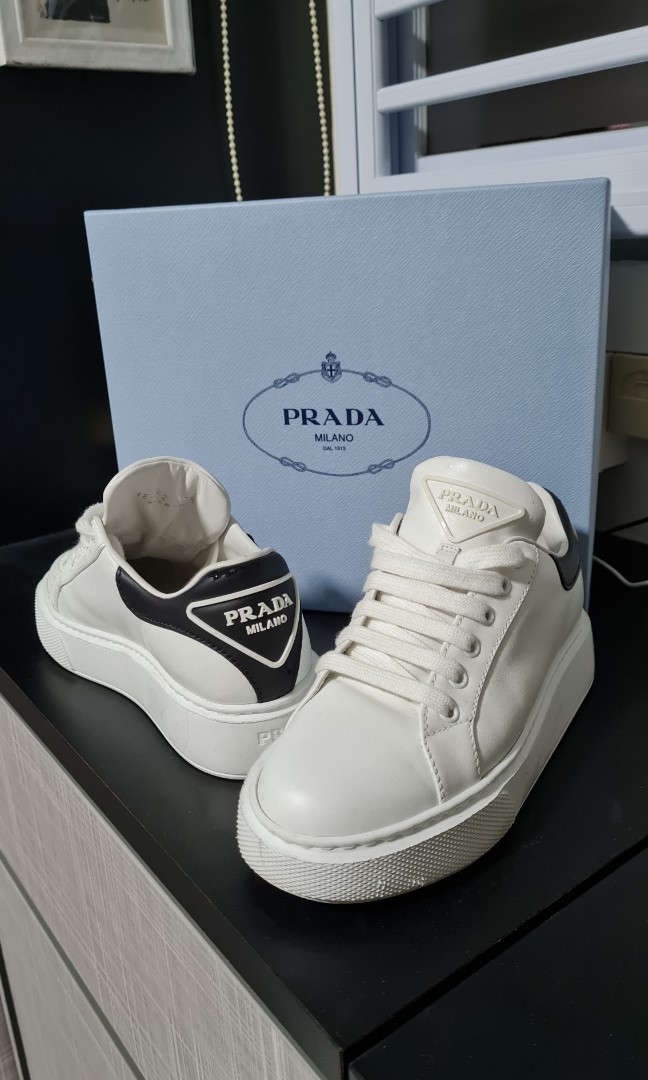 Prada shoe, Men's Fashion, Footwear, Sneakers on Carousell