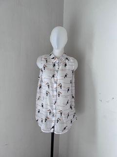 Preloved Stradivarius Sleeveless Shirt!!!