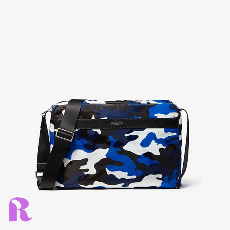 PREORDER MICHAEL KORS KENT CAMOUFLAGE NYLON MESSENGER BAG
