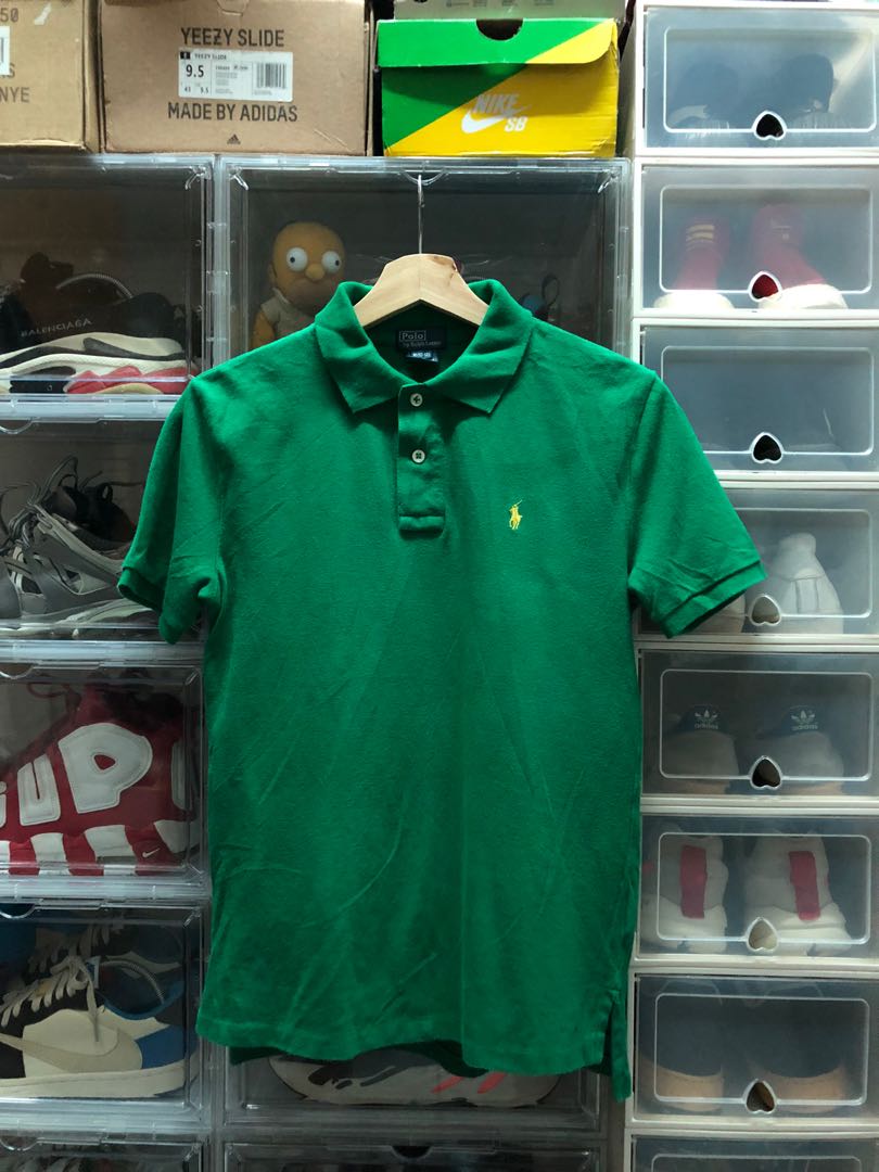 Green and yellow ralph lauren polo 2025
