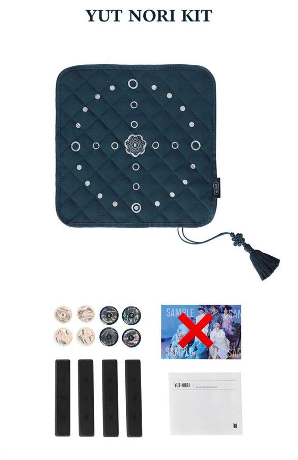 BTS 2021 DALMAJUNG YUT NORI KIT ダルマジュン BTS 2021 DALMAJUNG YUT NORI KIT ダルマジュン BTS Official MD