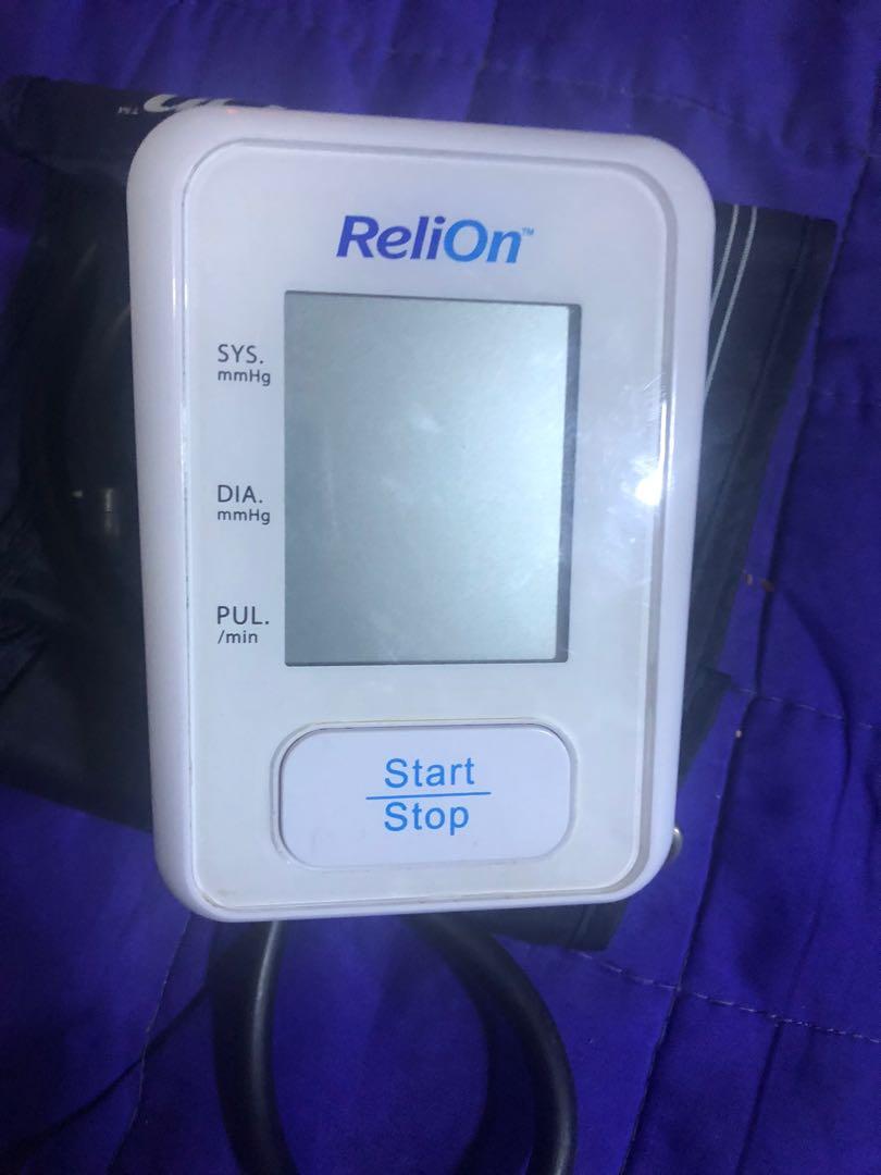 ReliOn Digital Blood Pressure, Health & Nutrition, Health Monitors