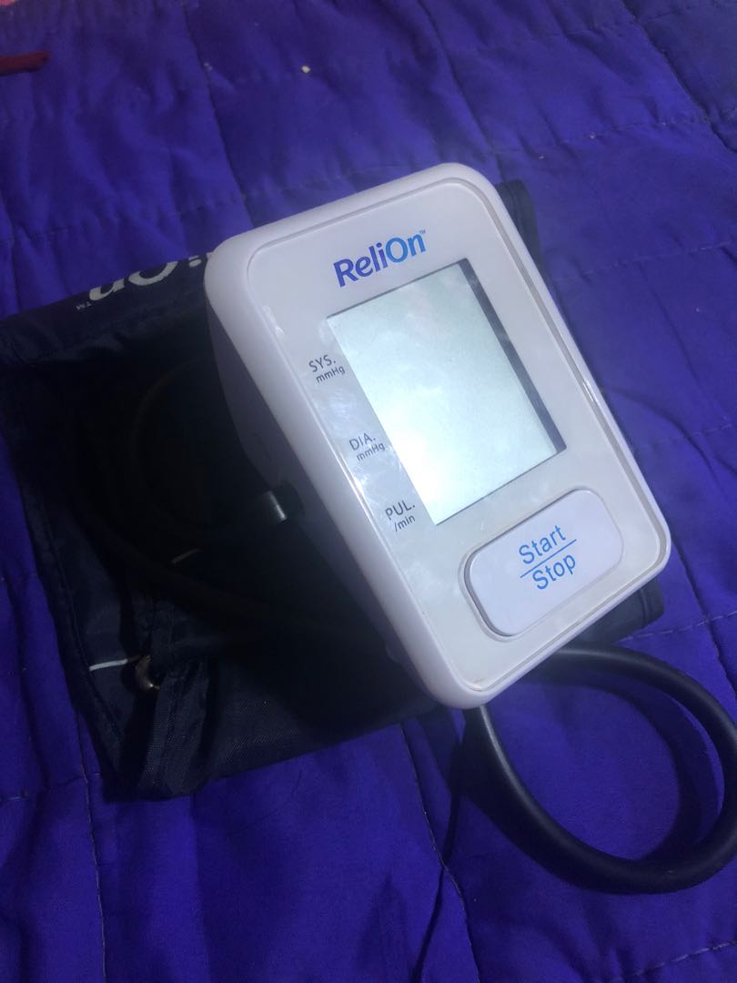 ReliOn Digital Blood Pressure, Health & Nutrition, Health Monitors