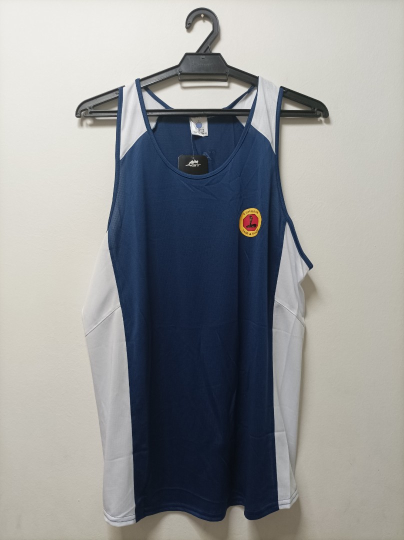 SAF Army Running Singlet (Size M), Men's Fashion, Activewear on Carousell