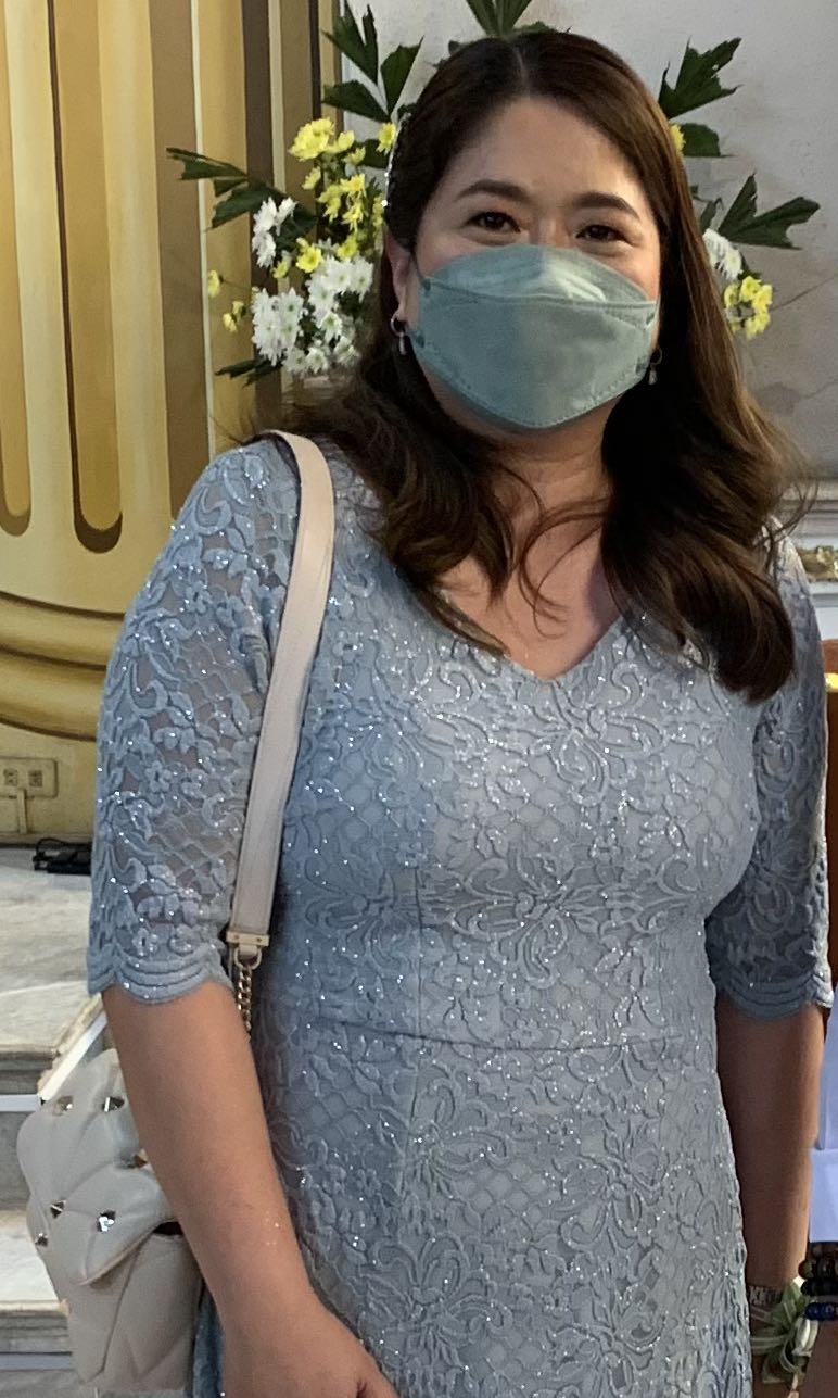 Sage Green Ninang Gown, Women's Fashion, Dresses & Sets, Evening