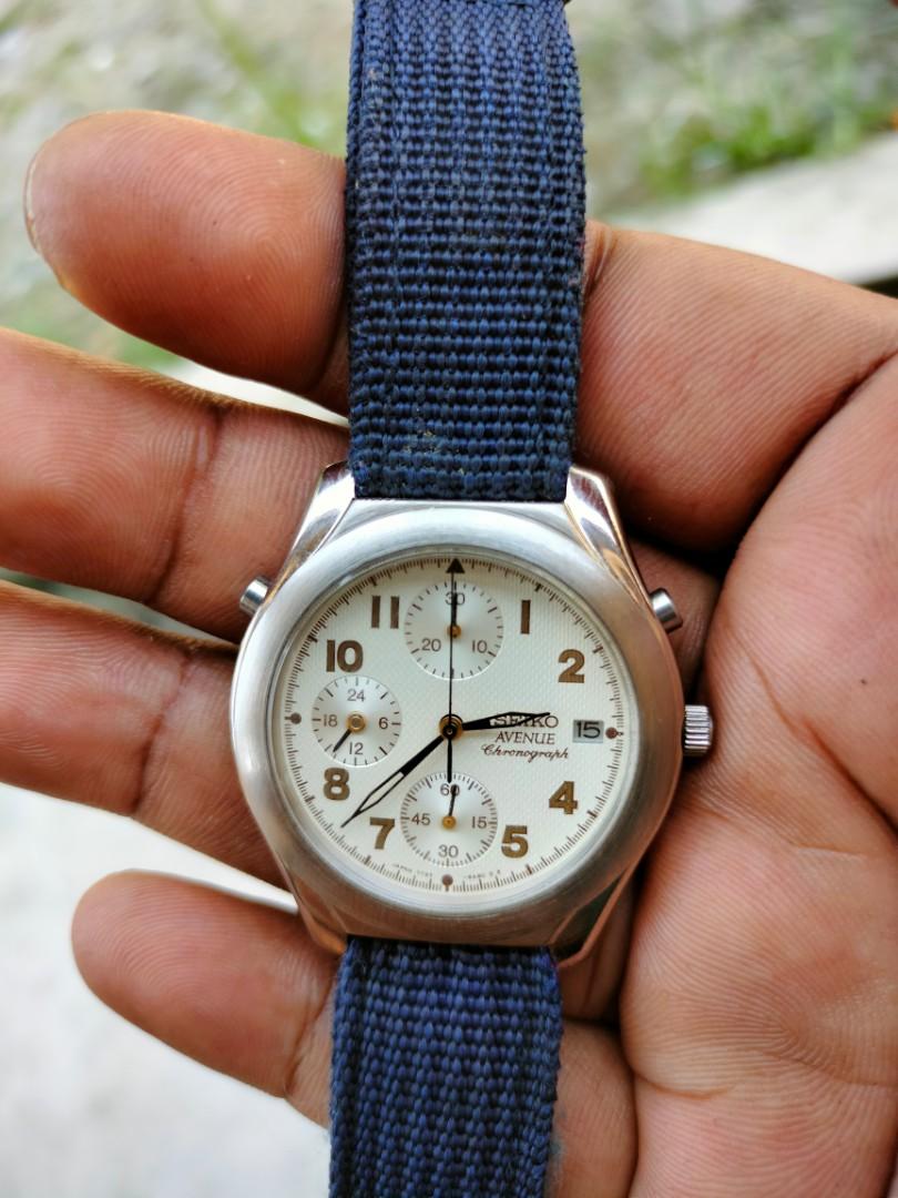 SEIKO AVENUE CHRONOGRAPH, Men's Fashion, Watches & Accessories, Watches on  Carousell