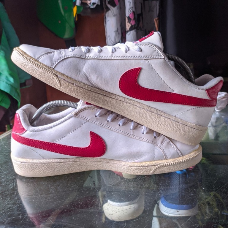 Nike Court Majestic Leather White Red 574236-169 US 12