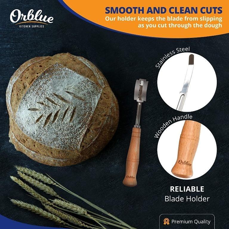 [SG stock] ORBLUE Bread Lame, Dough Scoring Tool for Artisan Bread, 12