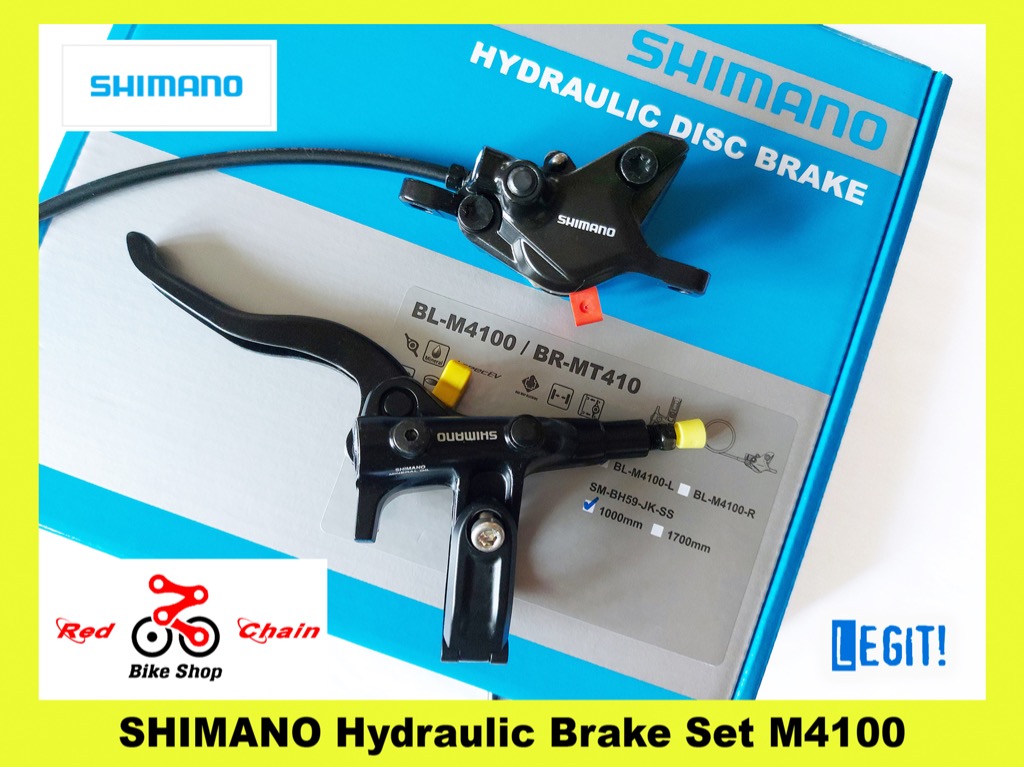 SHIMANO Brake Set Deore BRM4100 for MTB, Sports Equipment, Bicycles
