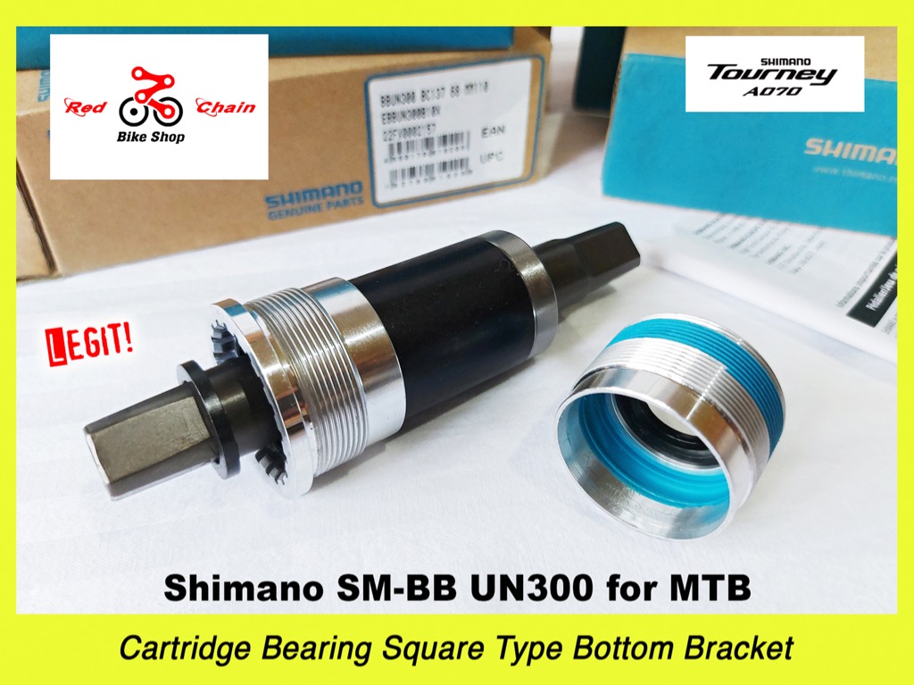 Shimano Square Type Bottom Bracket Un300 Sports Equipment Bicycles Parts Bicycles On Carousell