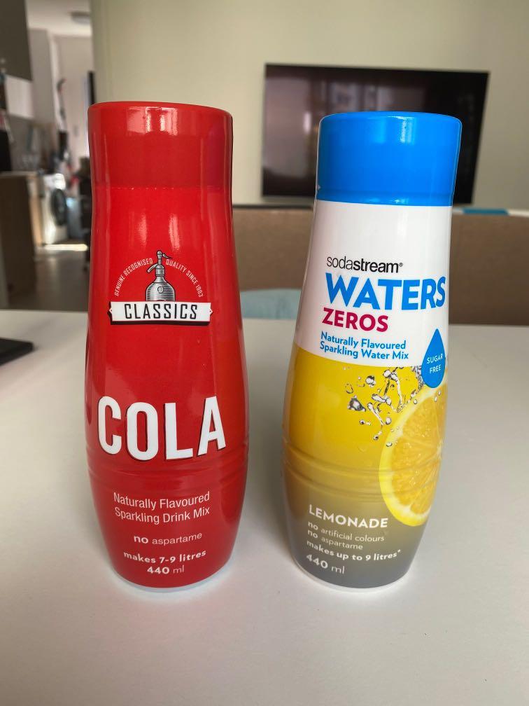 sodastream water flavours