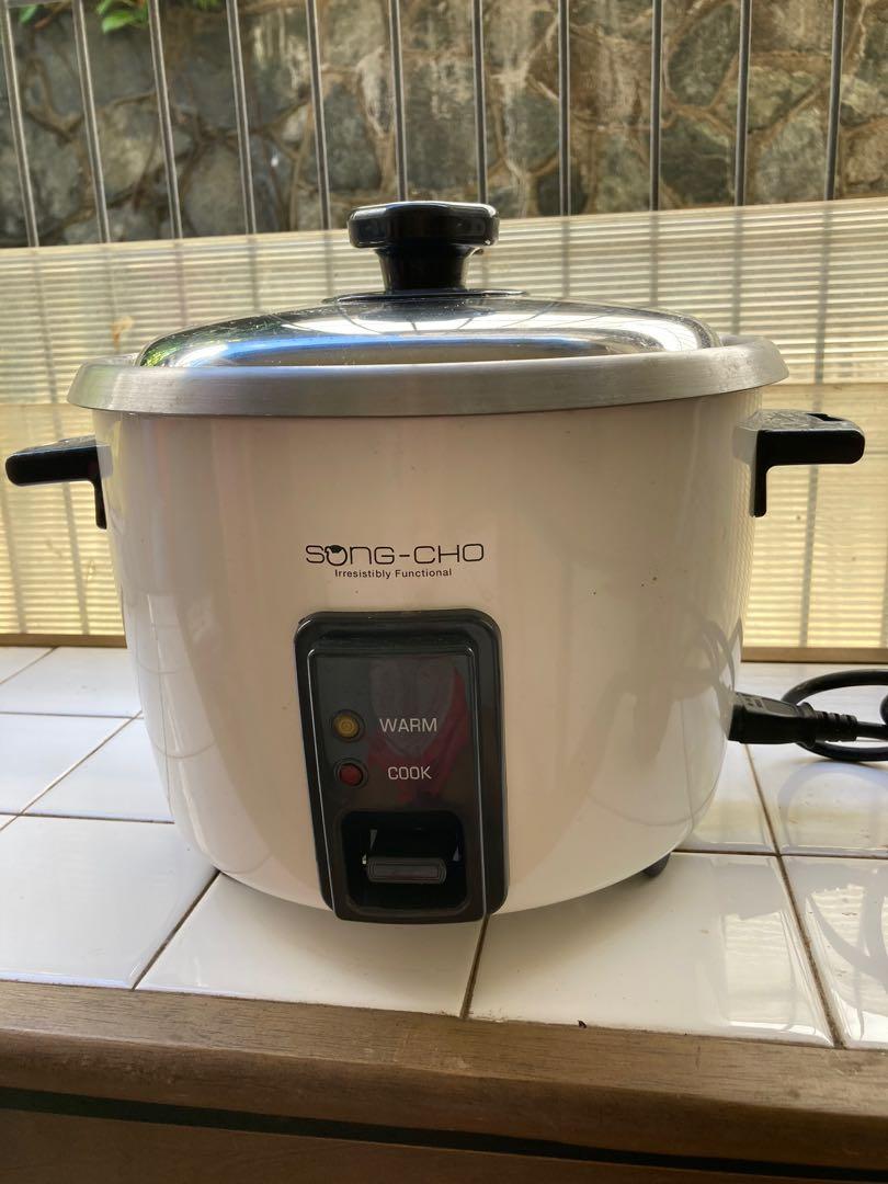 Song cho rice cooker 1.8 l, stainless steel inner pot, Furniture & Home