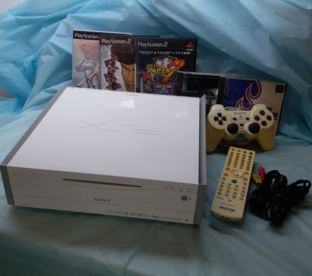 SONY - SONY PSX DESR-5000 、ps2ゲームソフト2本.コントローラー ハードディスク搭載DVDレコーダー“PSX”