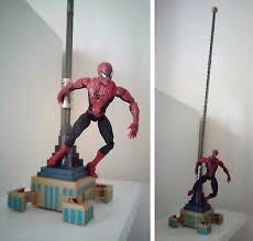 Spider Man Spider Man 2 The Movie Magnetic Spider Man Action Figure with Spiral Spinning Action Hobbies Toys Collectibles Memorabilia Fan Merchandise on Carousell