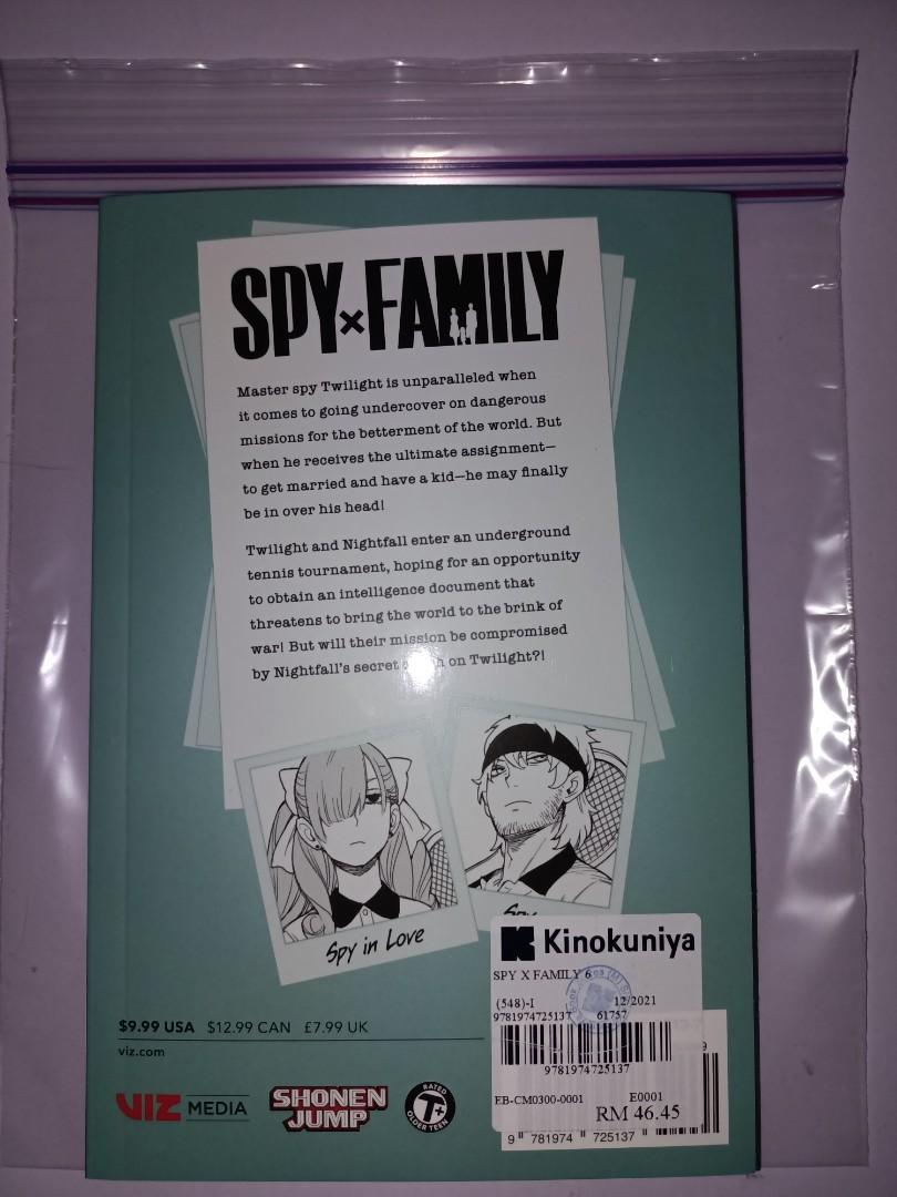 Spy x Family vol 6, Hobbies & Toys, Books & Magazines, Comics & Manga