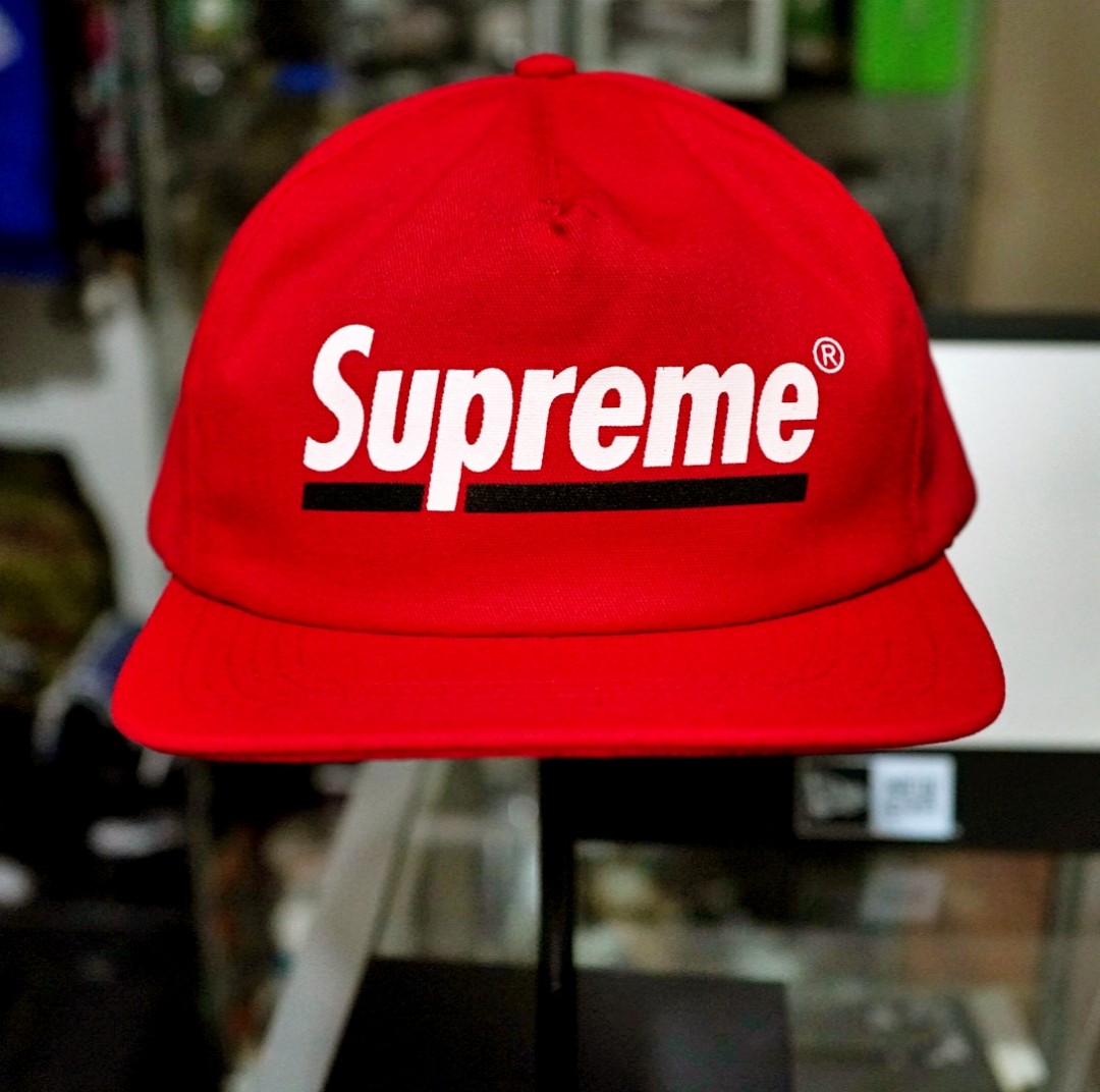 Supreme underline 5 panel hot sale