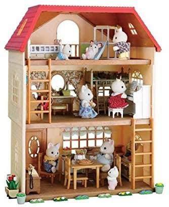 Sylvanian cedar terrace gift set hot sale