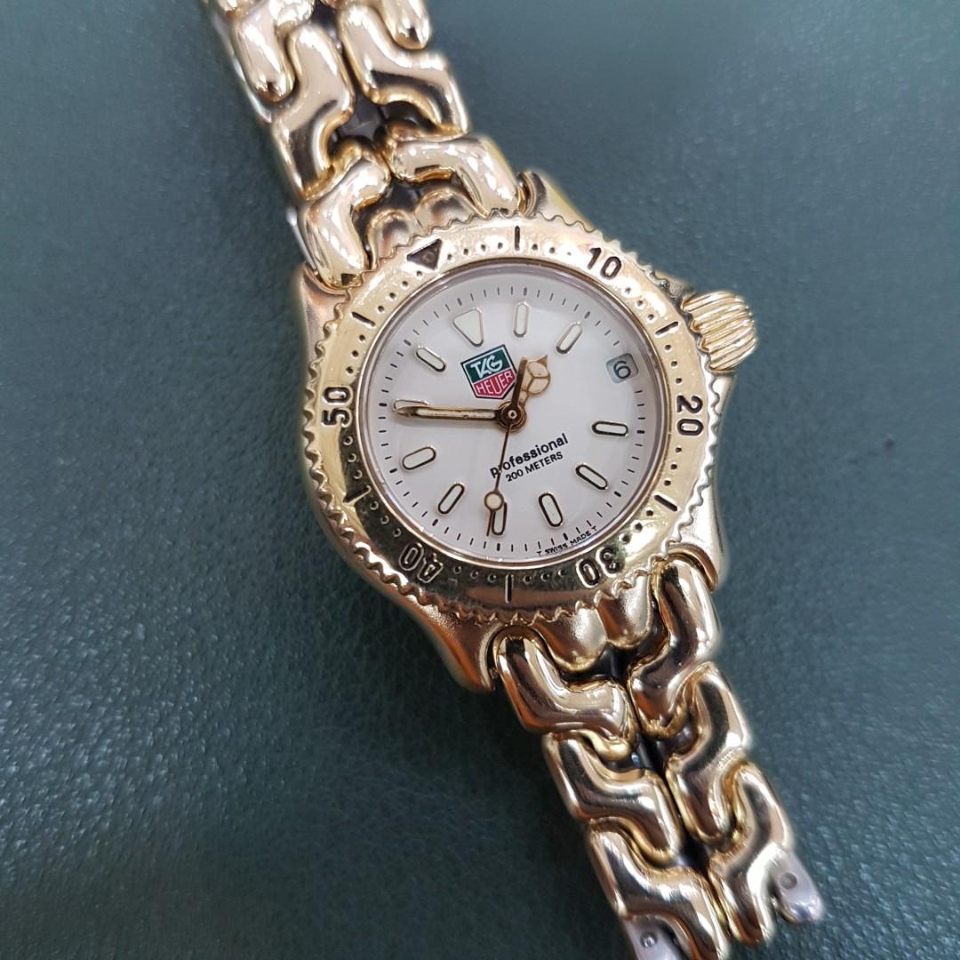 Tag Heuer Sports Elegance Series Lady Gold Plated Vintage Watch S94.708