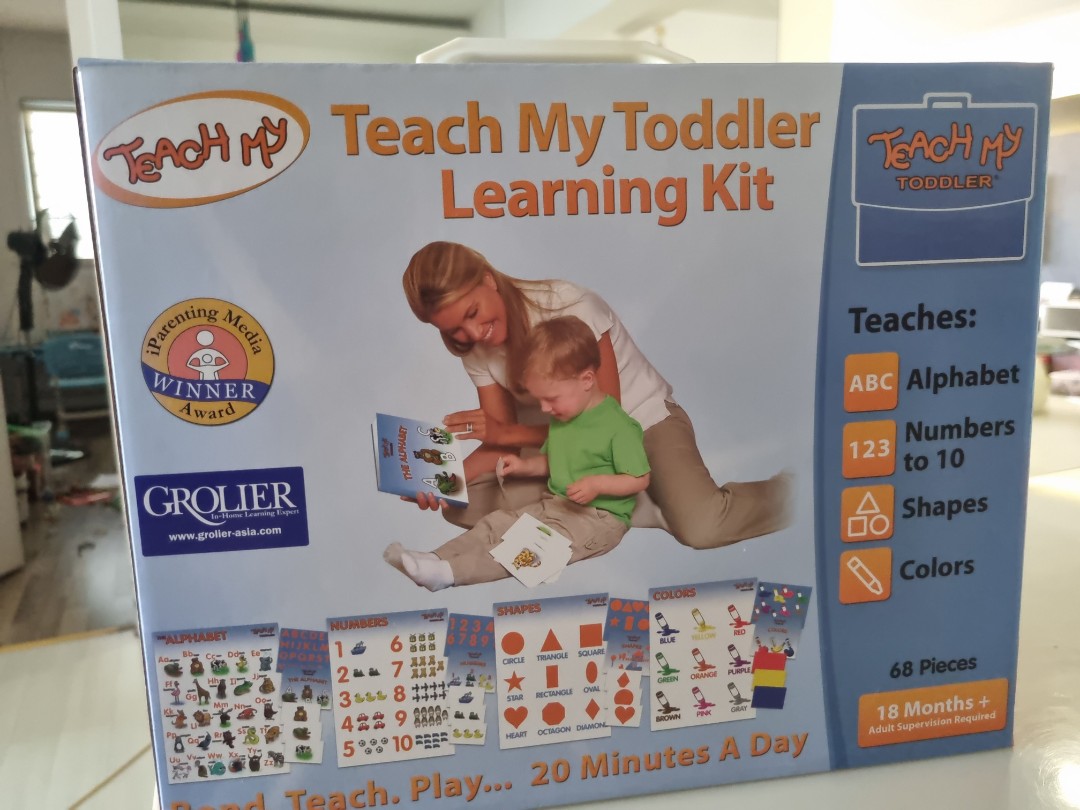 Teach my toddler learning kit, Babies & Kids, Infant Playtime on Carousell