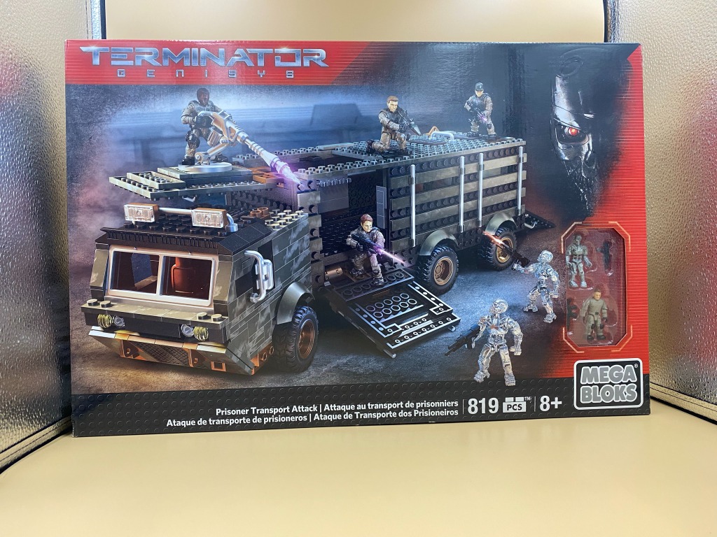 Mega bloks terminator genisys prisoner hot sale transport attack