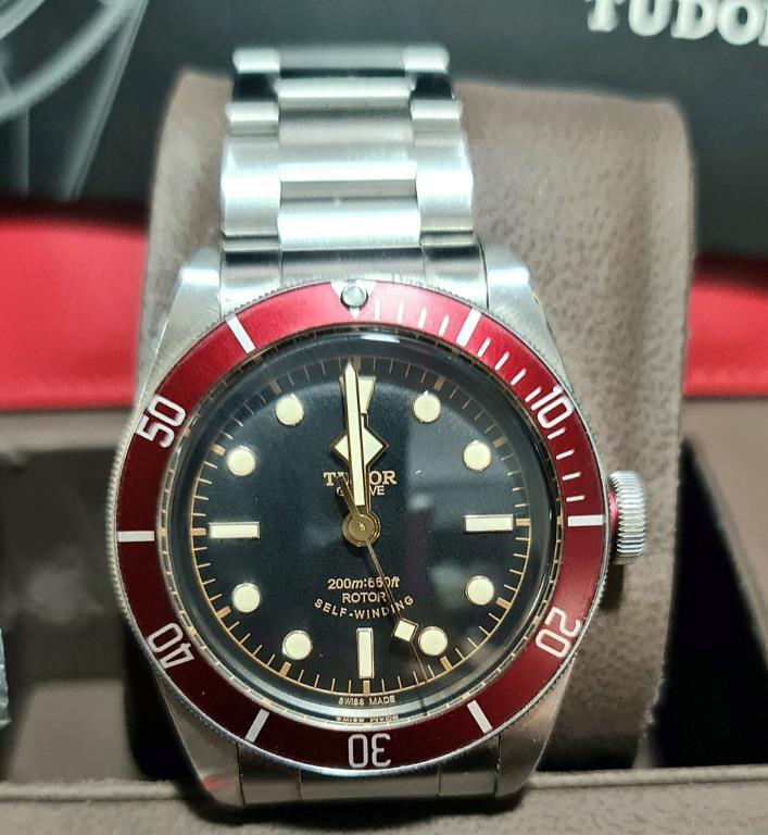 Tudor black bay red rose outlet